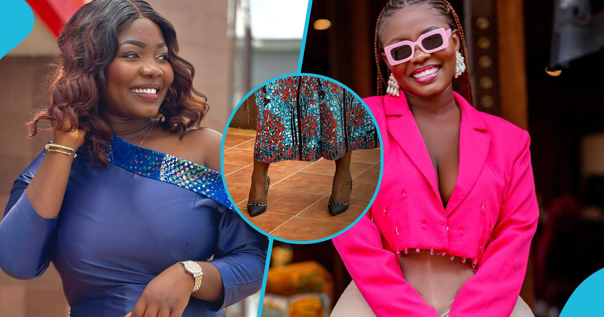 Felicia Osei flaunts new shoes from the US in stunning video, fans go gaga