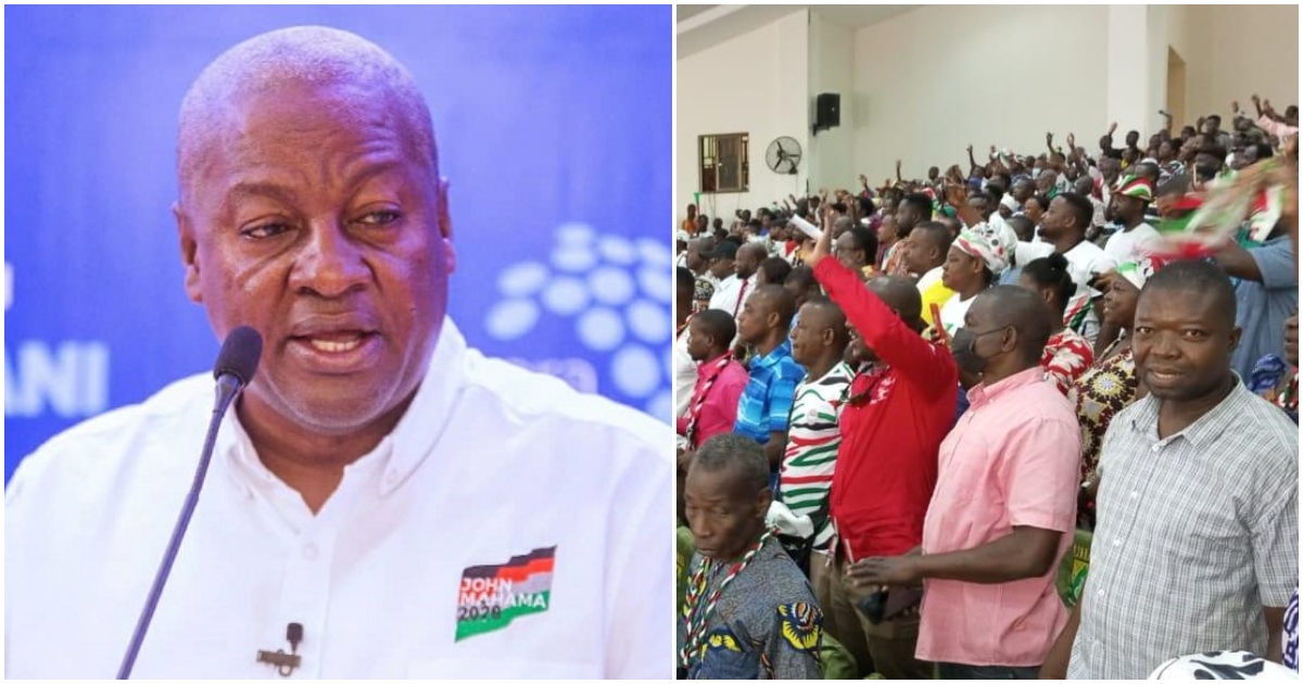 John Mahama has promised to give Ghanaians a better government.