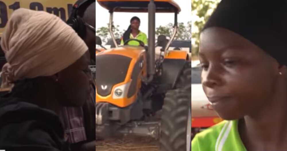 Hikimatu Kediri: Meet the first female licensed tractor driver in Northern Ghana