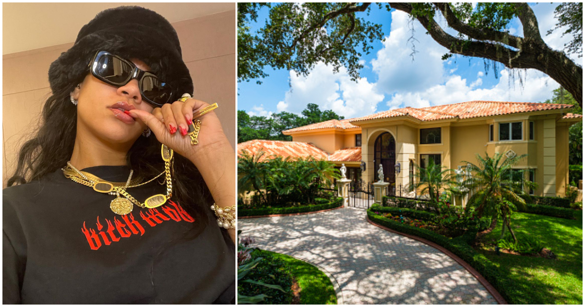 Photos of Rihanna and a stunning mansion
