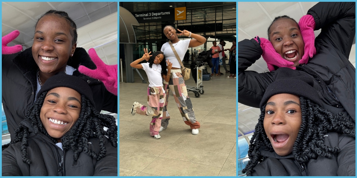 Afronita And Abigail Travel Together To The UK: “Our First International Flight Together”