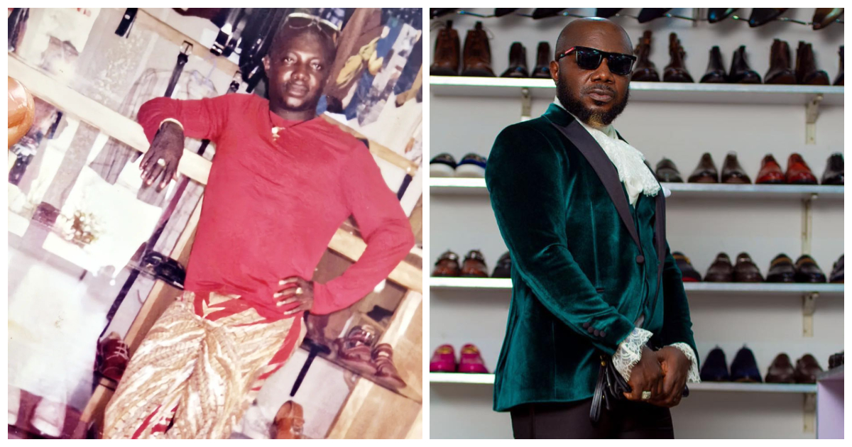 Osebo drops throwback photo of himself wearing GH¢3K Roberto Cavalli jeans in 1999