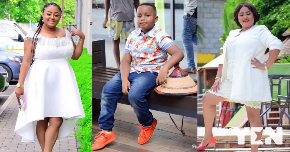 Matilda Asare flaunts her all-grown son on his birthday (Photos)