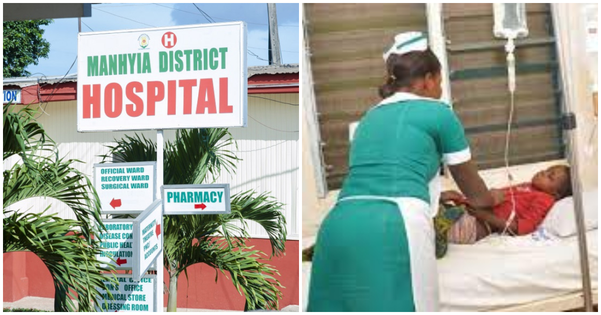 Dad of female doctor at Manhyia storms hospital to discipline nurse for ordering her, audio pops up