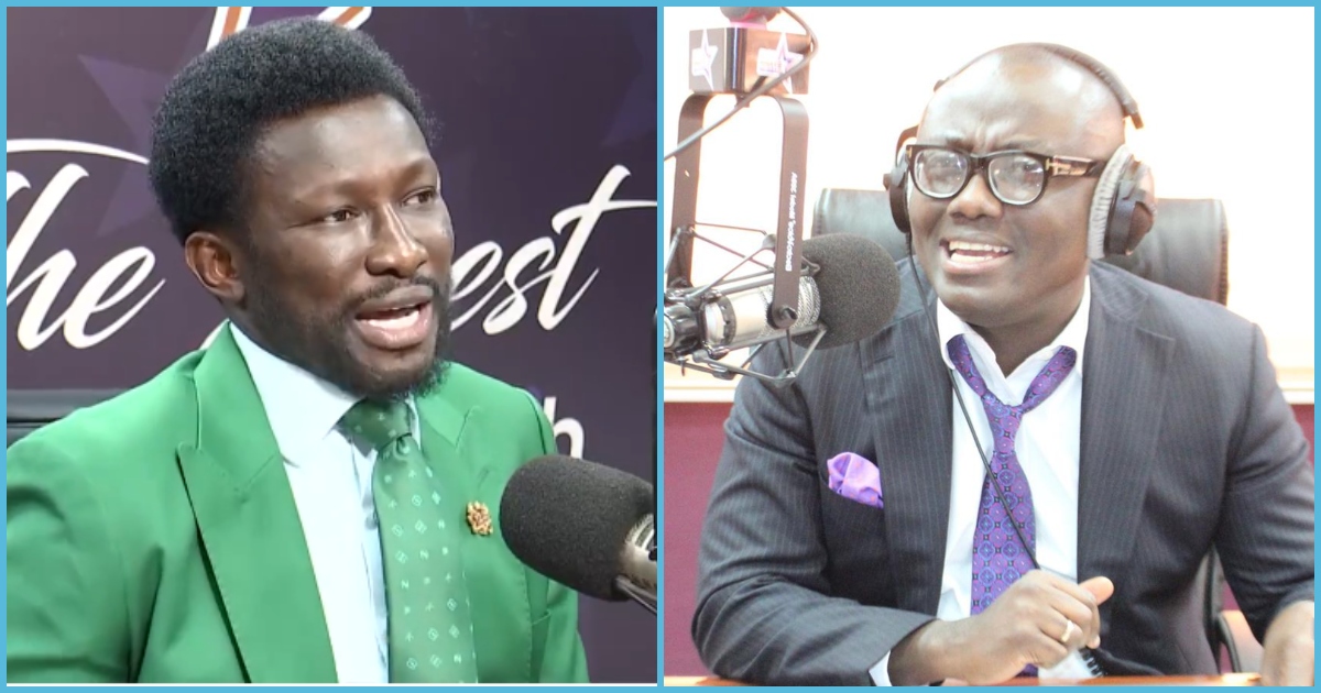 Cheddar confuses Bola Ray as he fumbles over motto of Accra Academy, video causes stir