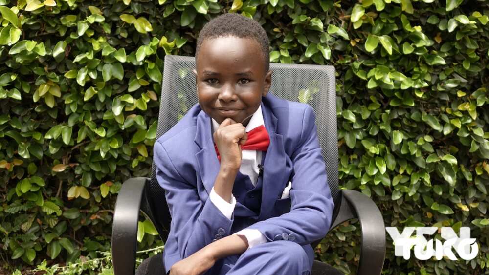 "Coulage": Youngest reverend Victor Githu excites netizens after video of his song surfaces