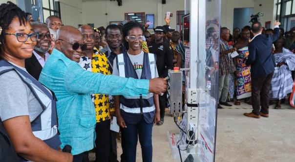 Akufo-Addo opens Ghana’s latest medical drone delivery base (Photo)