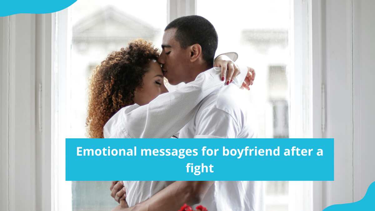 35 emotional messages for boyfriend after a fight: sweet ways to