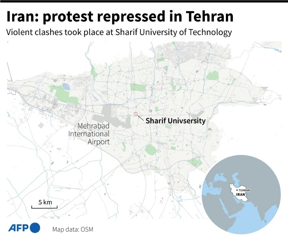 Iran: protest repressed in Tehran