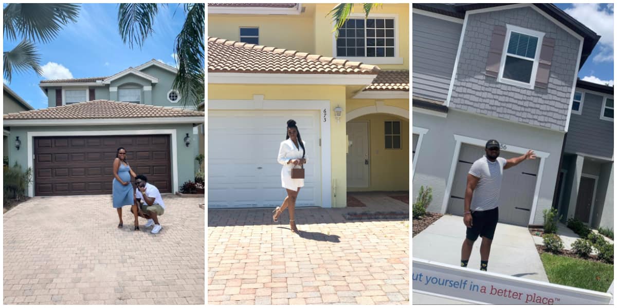 3 Siblings Buy 3 Big Houses for Themselves, Celebrate Their Achievement on Social Media
