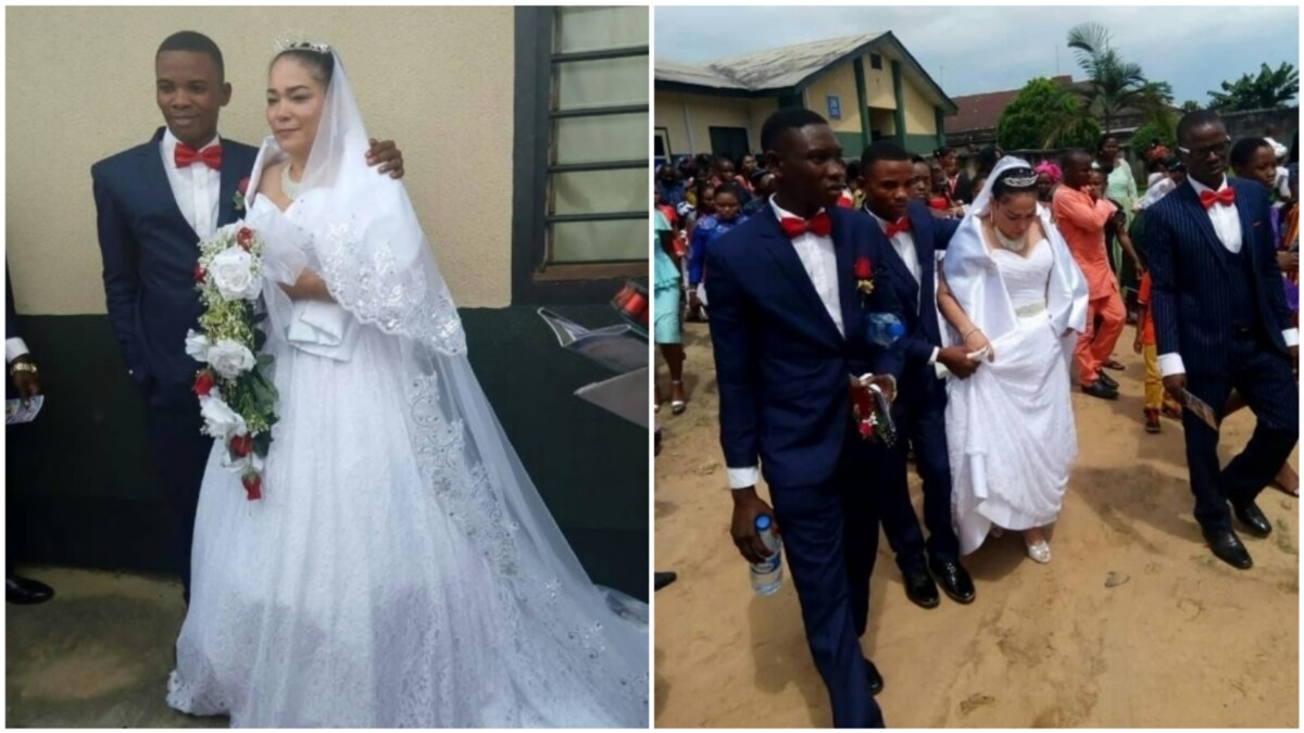 Nigerian man weds American lady in Akwa Ibom (photos)