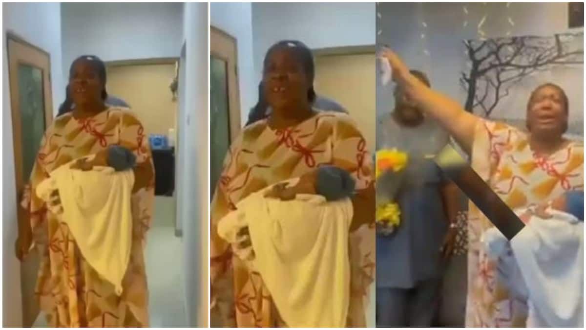 Nigerian Couple Reportedly Welcome First Child After ‘50 Years’ of Marriage, Their Video Makes Many Emotional
