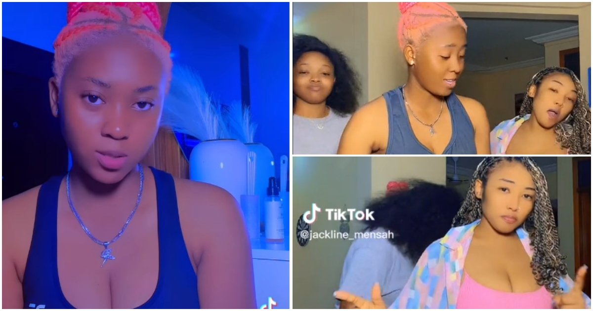 Jackline Mensah: Pretty TikToker Looks Thicker In Video; Dances With Her Friends