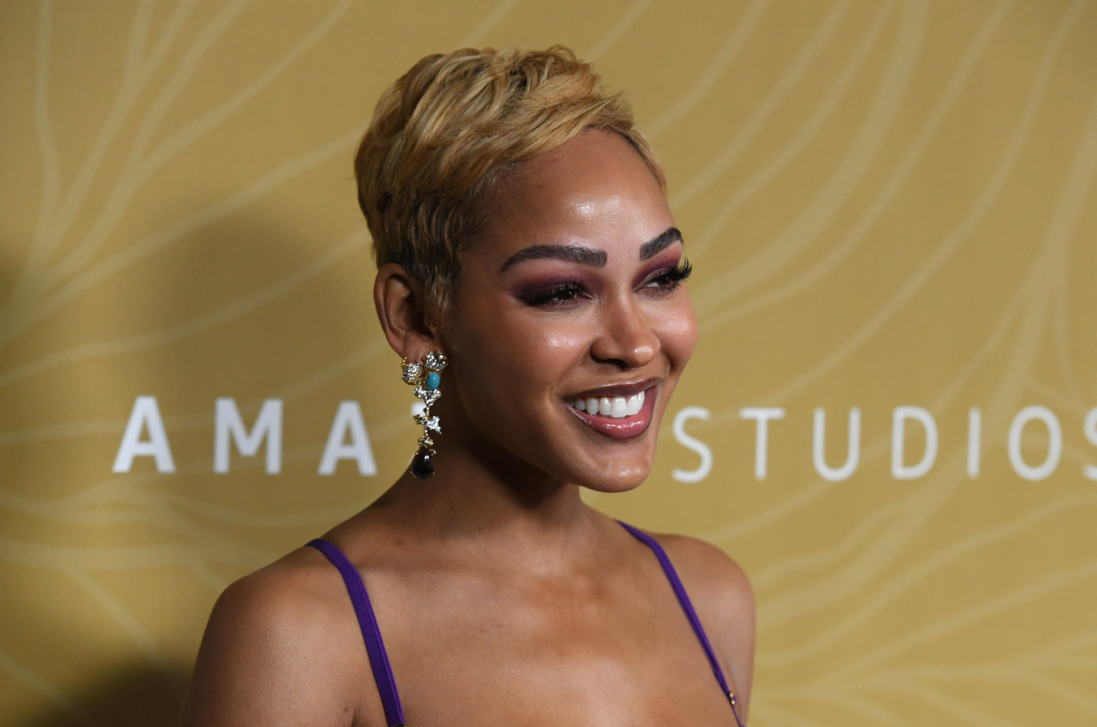 Meagan Good attends the 5th American Black Film Festival Honors: A Celebration of Excellence in Hollywood at 1 Hotel West Hollywood in West Hollywood, California.