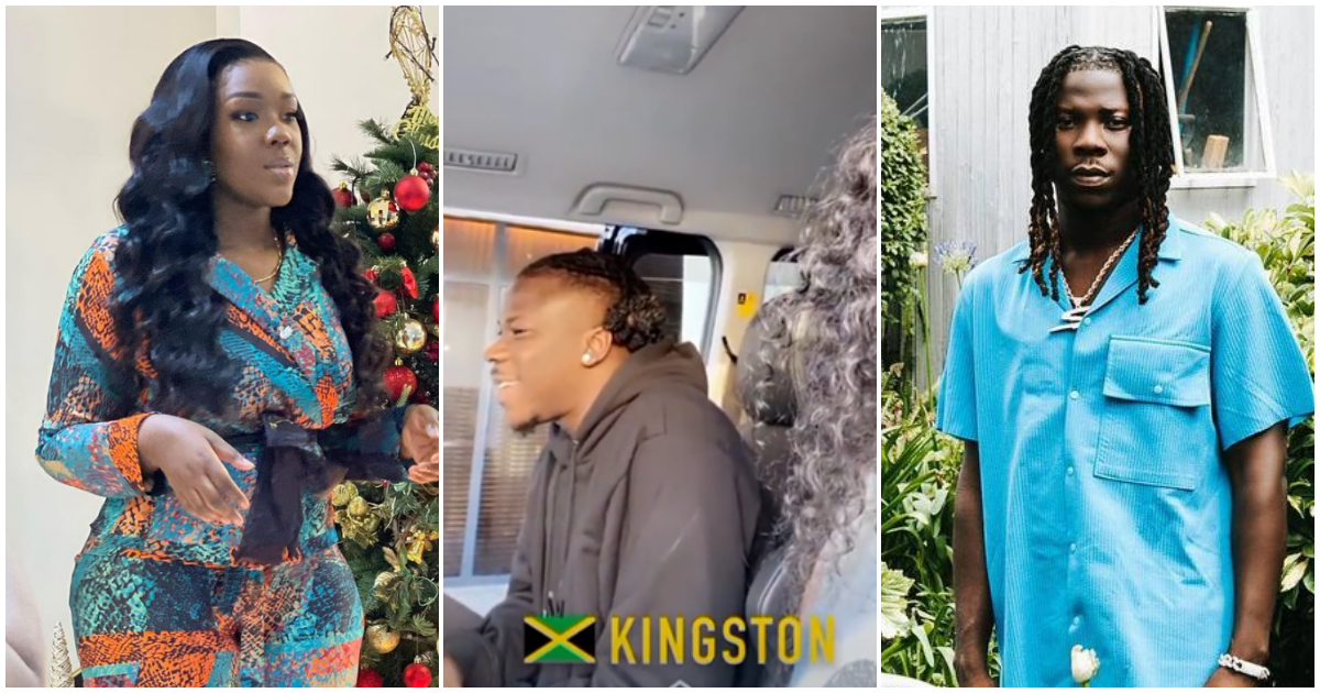 Stonebwoy speaks Patois with so much flair in video, wife left awestruck