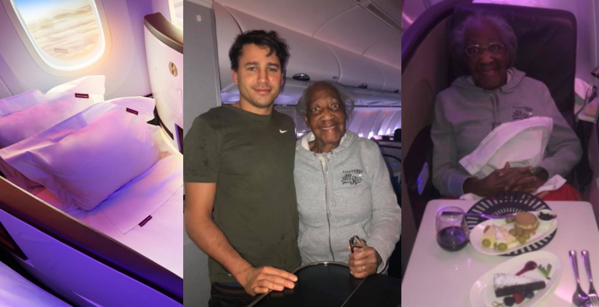 Kind man Makes 88-Year-Old Stranger’s Dream Come True by Swapping His First Class Seat For Economy