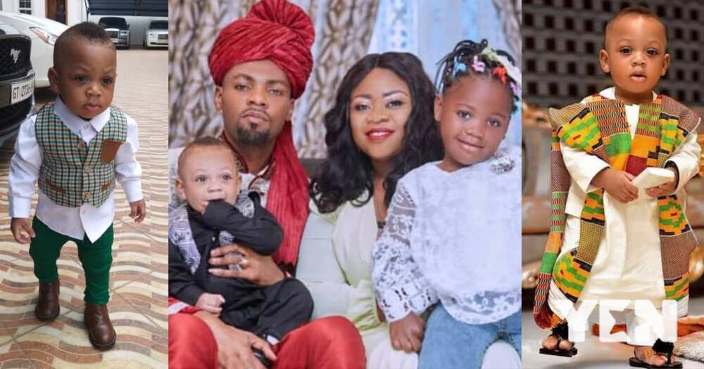 Obofour's son steps out like a sheikh in new photo