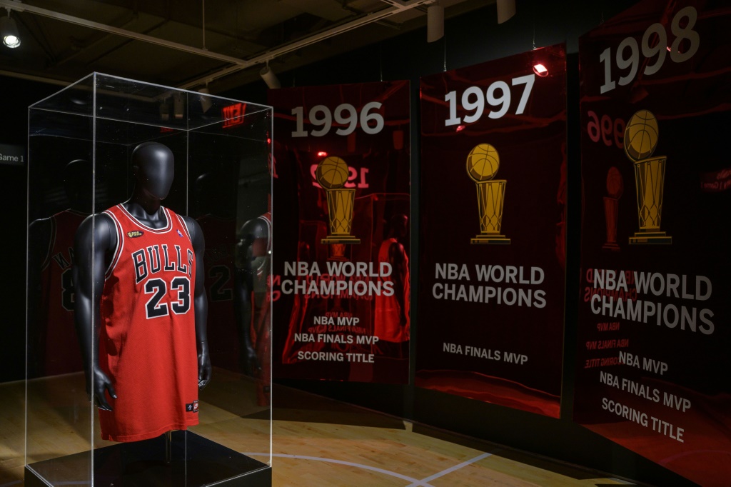 Michael Jordan's game-worn 1998 NBA Finals 'The Last Dance' jersey, which broke a record for the most valuable game-worn sports memorabilia ever sold