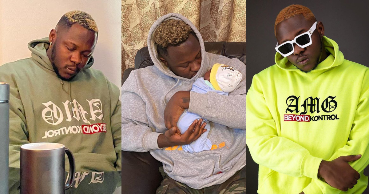 Medikal drops 1st reaction Baby Island's beautiful room for all to see