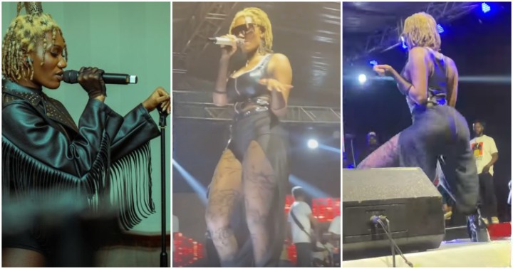 Wendy Shay performs at event