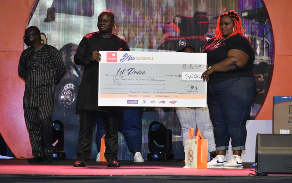 Winner of Di Asa Season 5 receives a cheque of GHc5,000