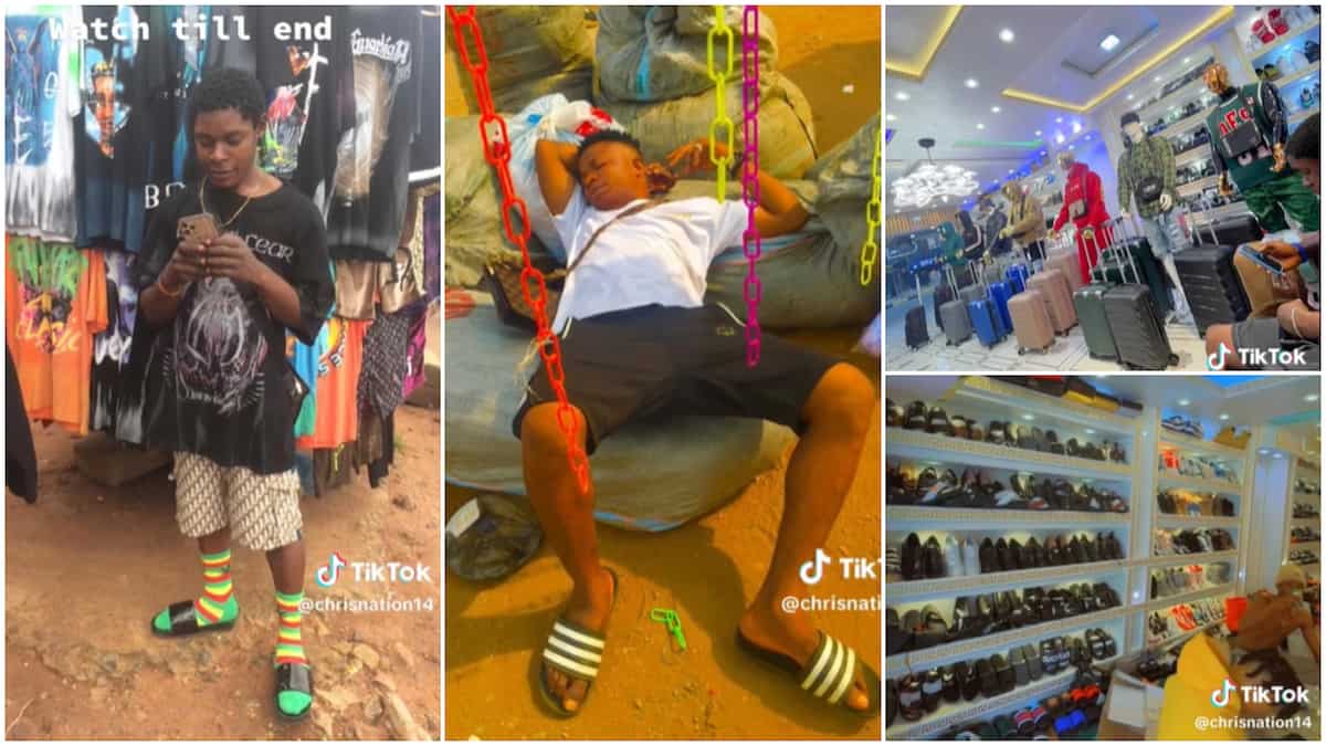 "Hard work pays": Man who sold clothes by roadside makes it, shares transformation video of big boutique