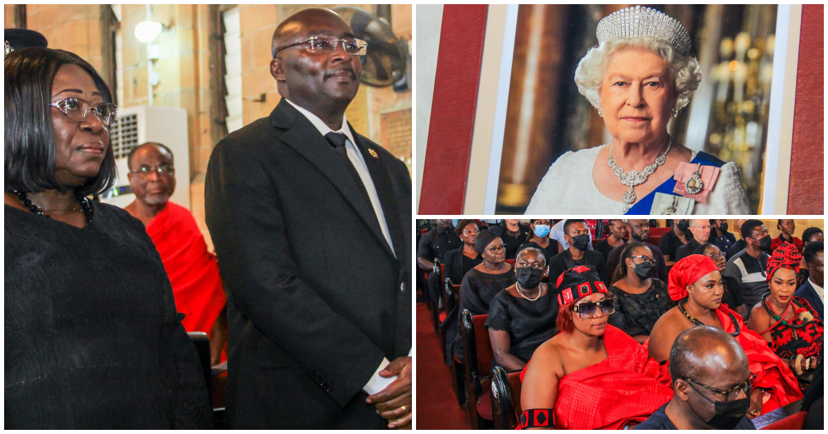 Queen Elizabeth II: Vice President Dr Bawumia leads mourners at Anglican church service for longest-reigning British Monarch