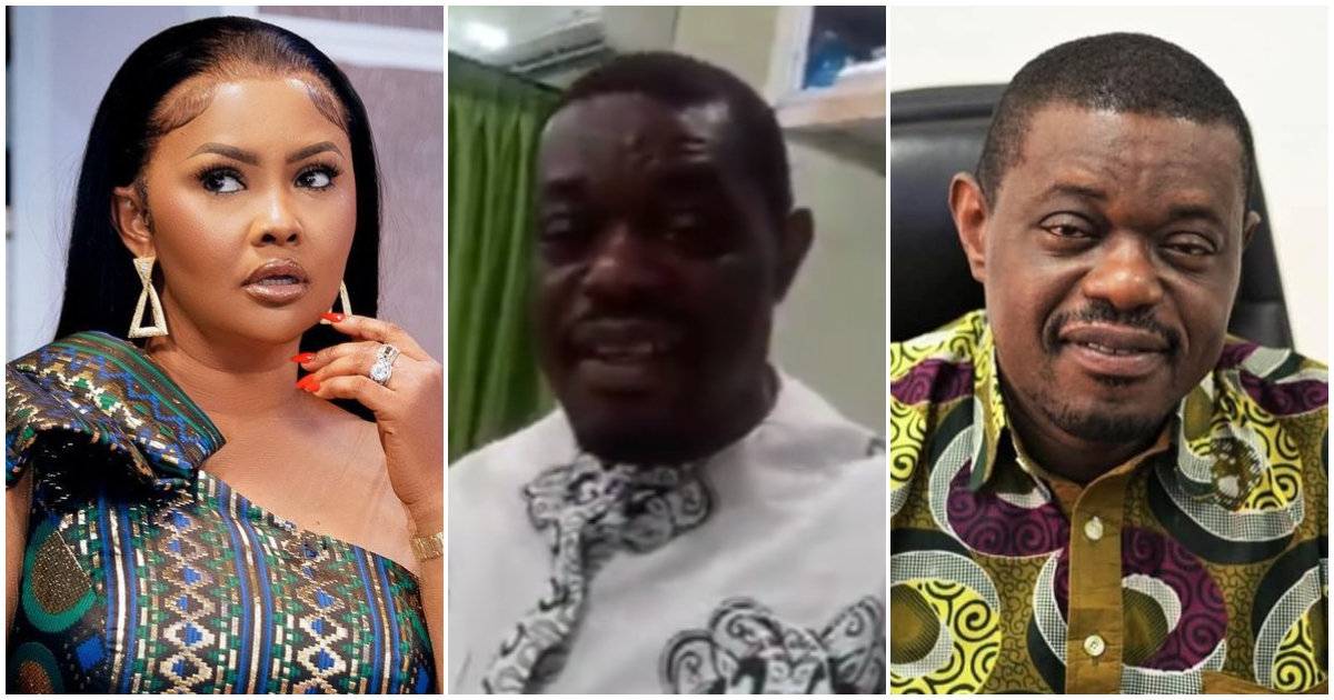 Nana Ama McBrown Pays Tribute to Ekow Blankson; Shares Sad Video Of Actor at the Hospital Before Demise