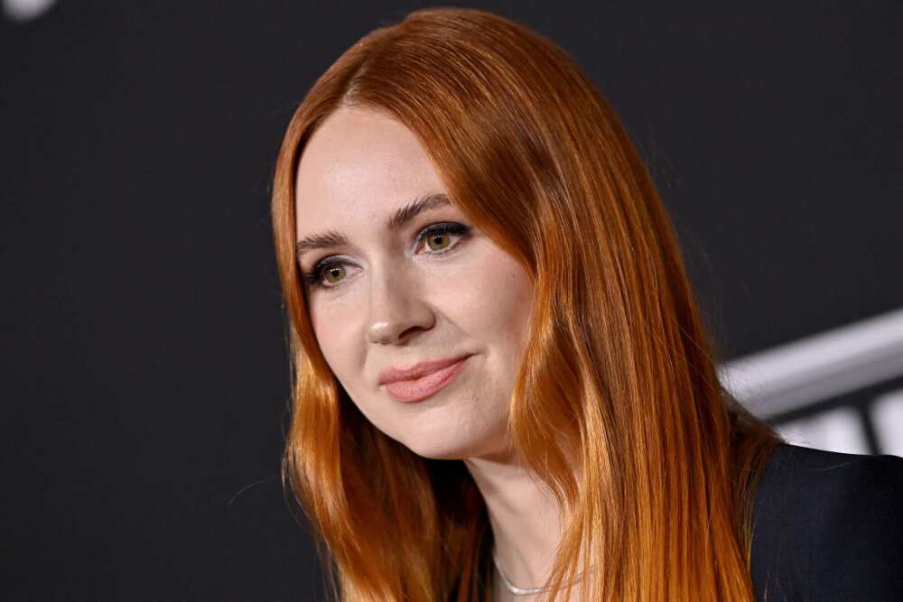 Redhead actress
