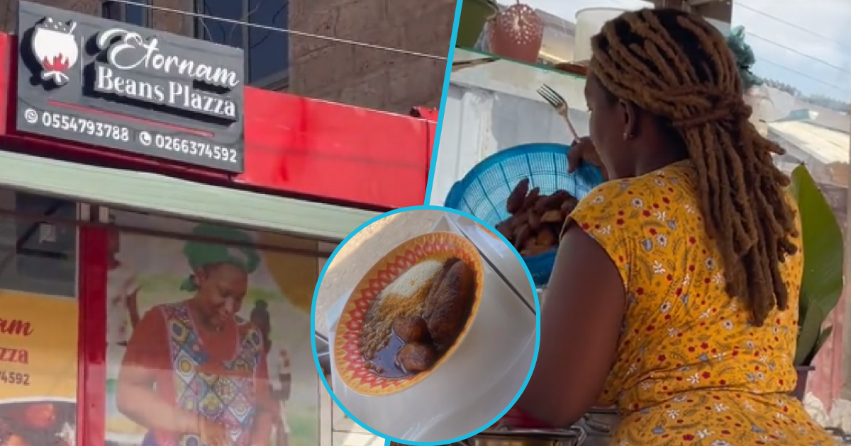 Abena Bhigtnz: Curvy food vendor opens new gob3 joint, set to unveil eatery at Dansoman