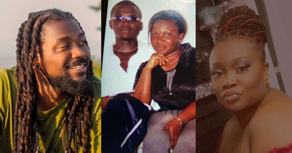 Samini celebrates his wife’s birthday with old photos, says he has no new photos of her
