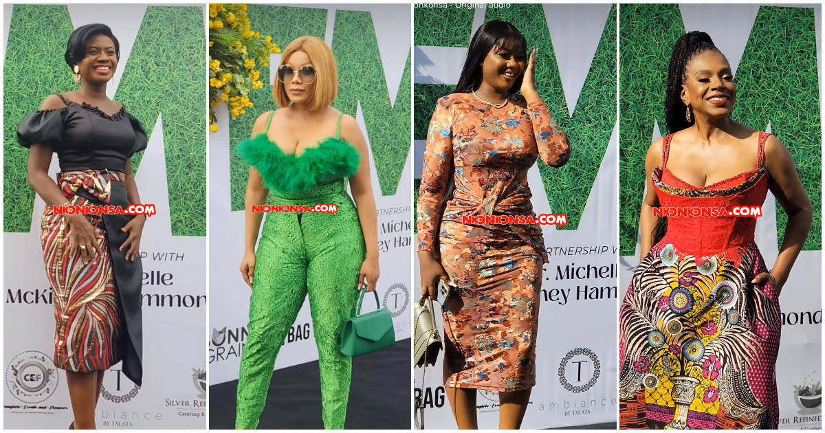 Sheryl Lee Ralph rules Ghanaian fashion with her corseted African print dress as she meets female celebrities in Accra