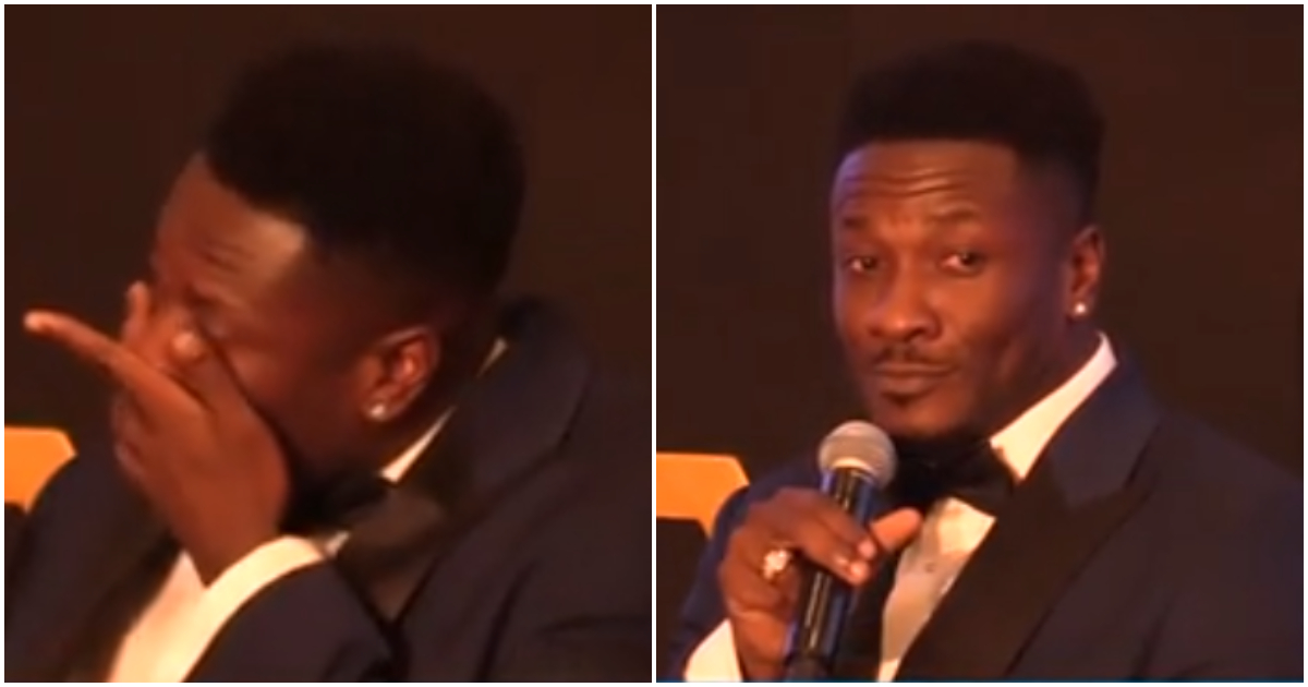 He broke down: Asamoah Gyan cries at his LeGyandary book launch in video; leaves many emotional