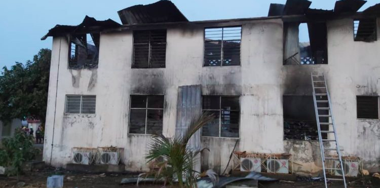Fire guts Electoral Commission's office 4 months to 2020 election