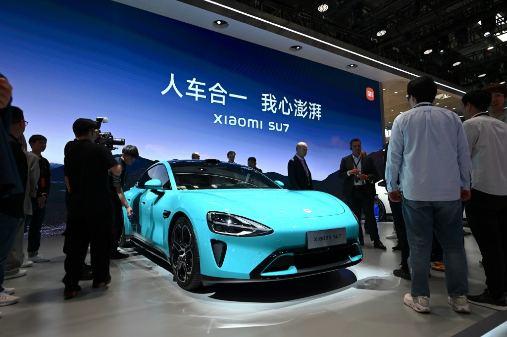 China's EV execs bullish on Western pressure at Beijing car show