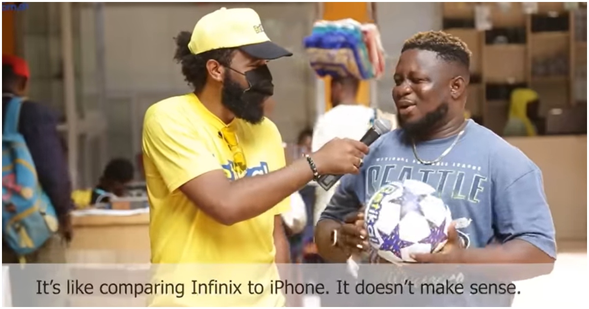 Comparing Nigeria to Ghana is like likening Infinix to iPhone; it doesn't make sense - Ghanaian man says