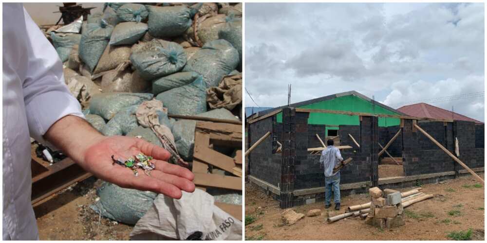 One lady built 4-bedroom house with 50k plastic bottles: 4 smart individuals who constructed houses with waste