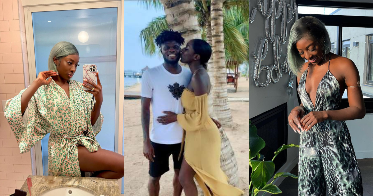 Gifty Boakye: Meet the ever-beautiful girlfriend of Thomas Partey who is also a model