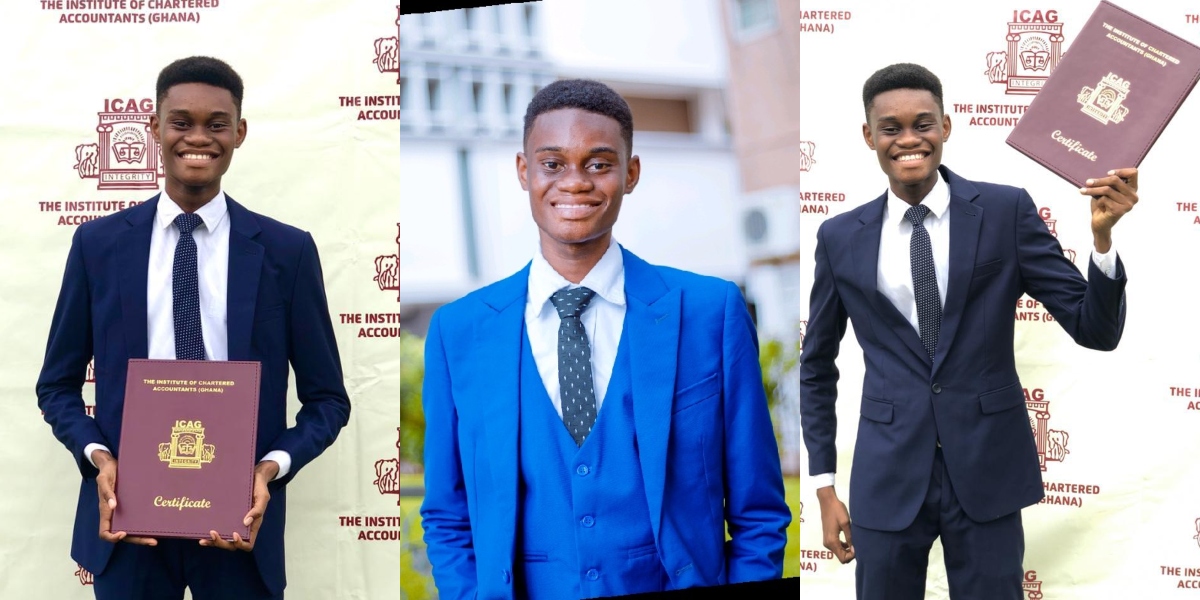 22-year-old Ghanaian graduates from Institute of Chartered Accountants