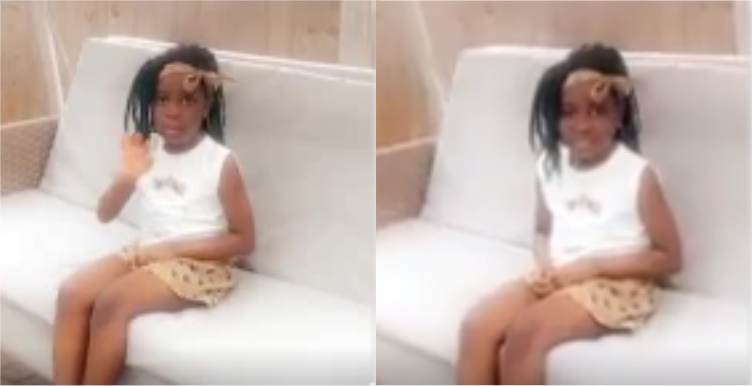 Video: Six-year-old Ghanaian girl based in the UK donates money intended for her b'day party to the needy