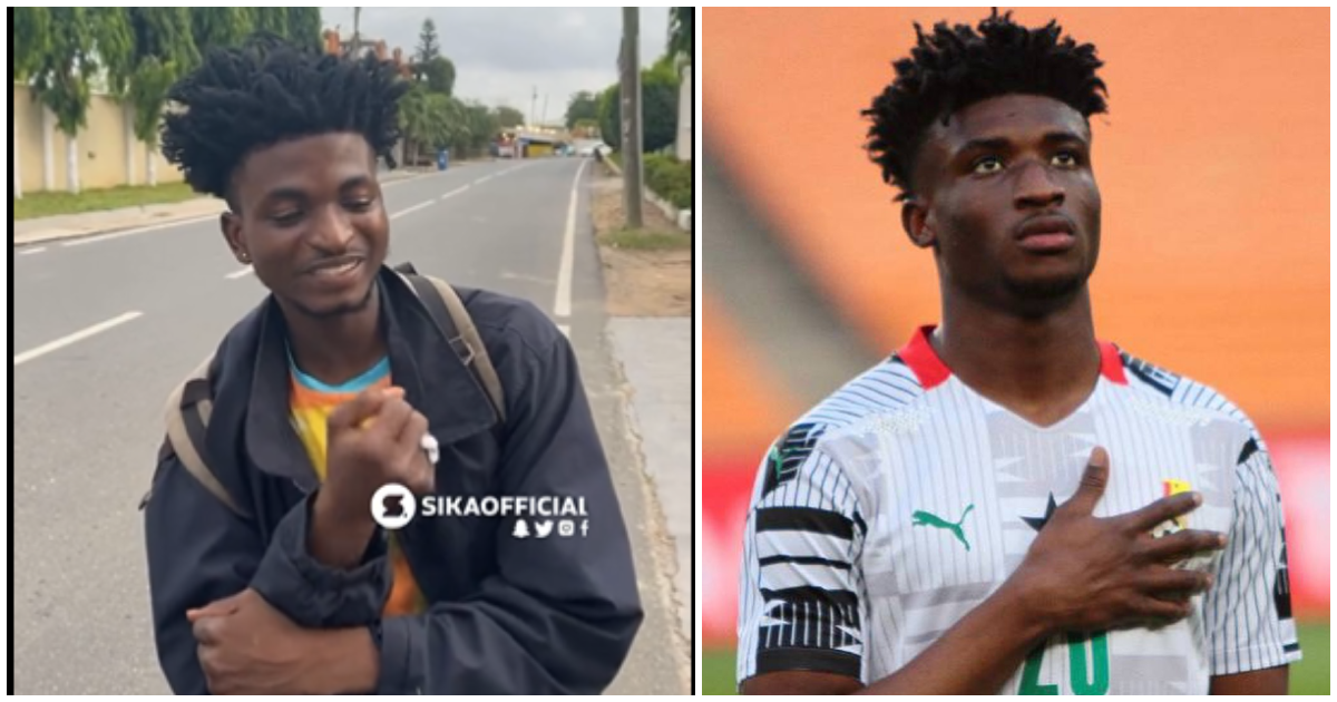 Lookalike of Mohammed Kudus surfaces after Ghana-South Korea match, speaks in video