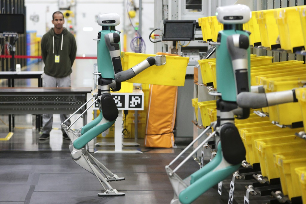 Amazon also wants to add robots to perform manual labor tasks at its warehouses