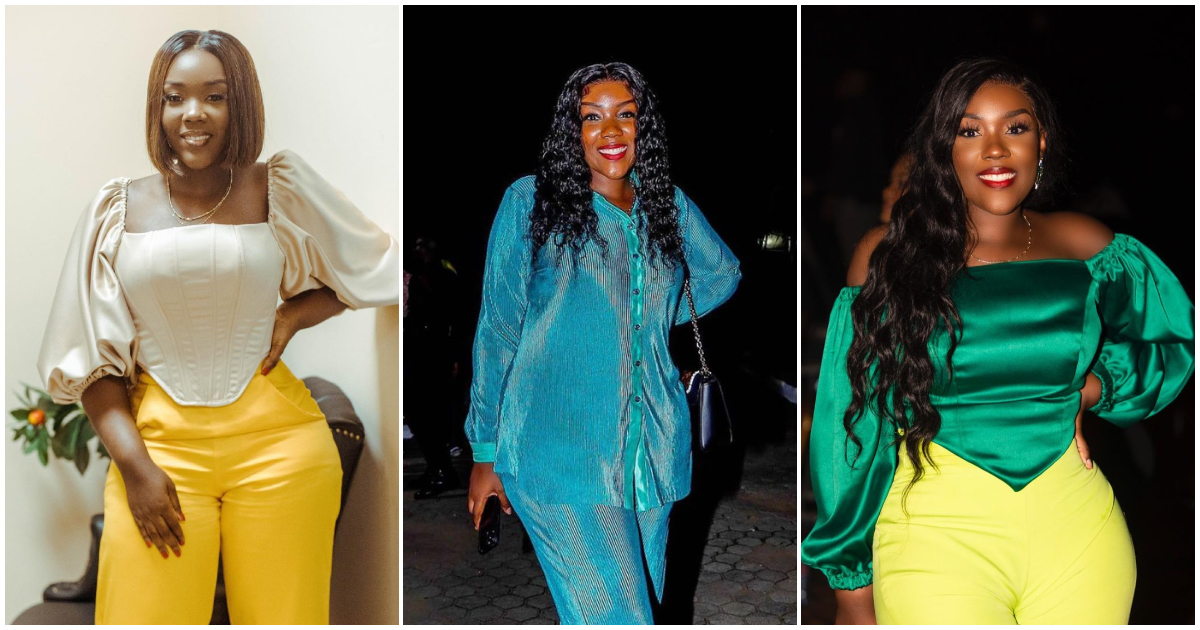 Stonebwoy's Wife: Dr. Louisa Flaunts Voluptuous Figure In Two-Piece While Rocking GH₵ 31 114 Balenciaga Bag