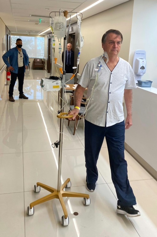 Bolsonaro has maintained an active presence on social media during his hospitalizations
