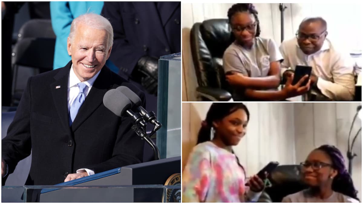 Emotional moment Joe Biden invites African family to White House (video)