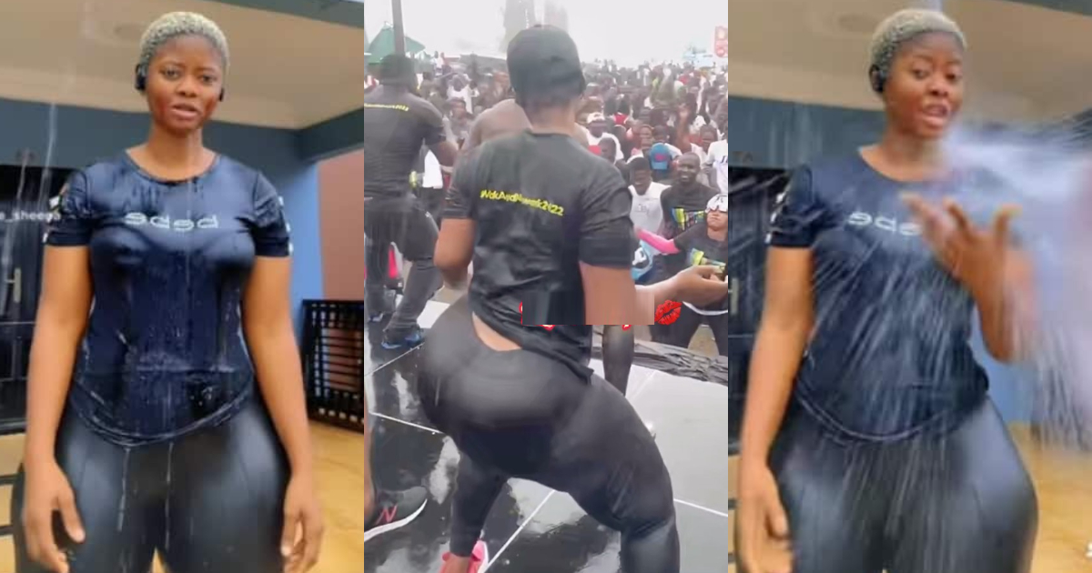 Sheena Gakpe Dances With Black Sherif's Kwaku The Traveller At Walk, Video Turns Heads
