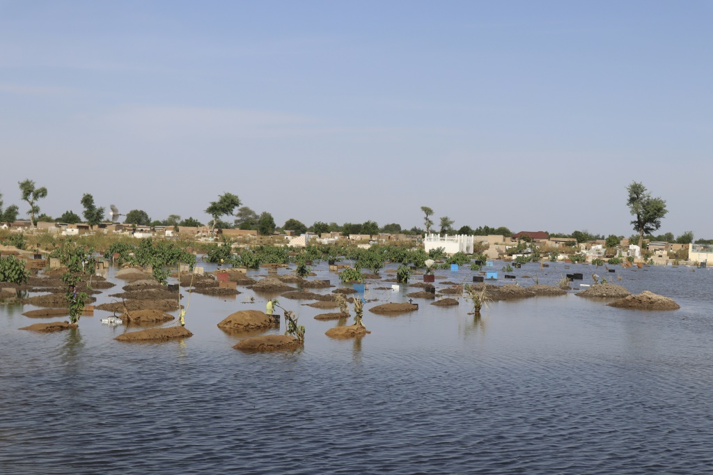 Waterlogged: Toukra cemetery