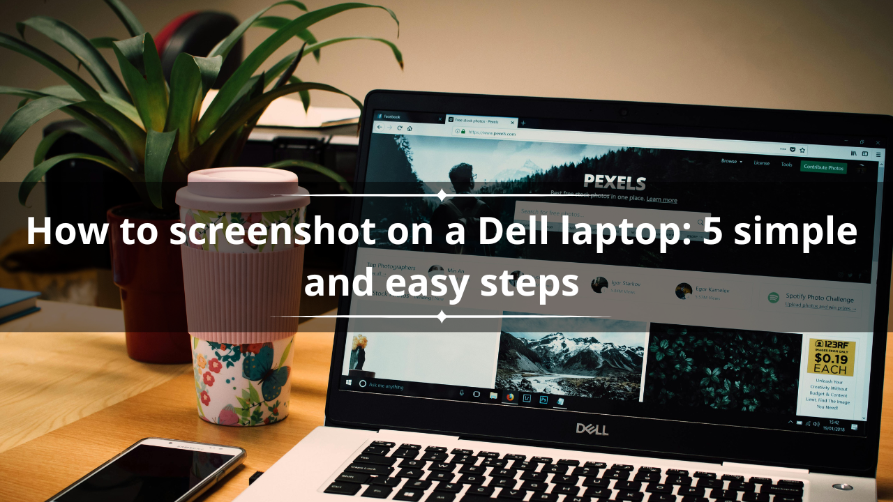 How to screenshot on a Dell laptop: 5 simple and easy steps