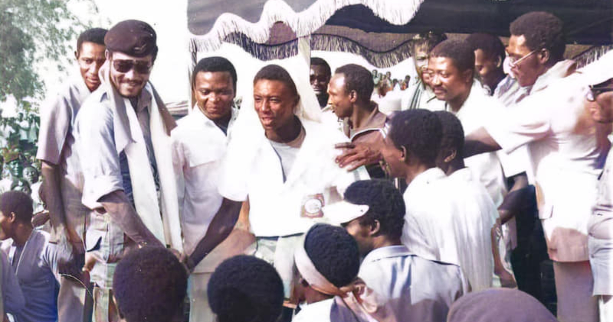 Old photos of ex-President Rawlings welcoming Kotoko's 1983 Champions League winning team drops