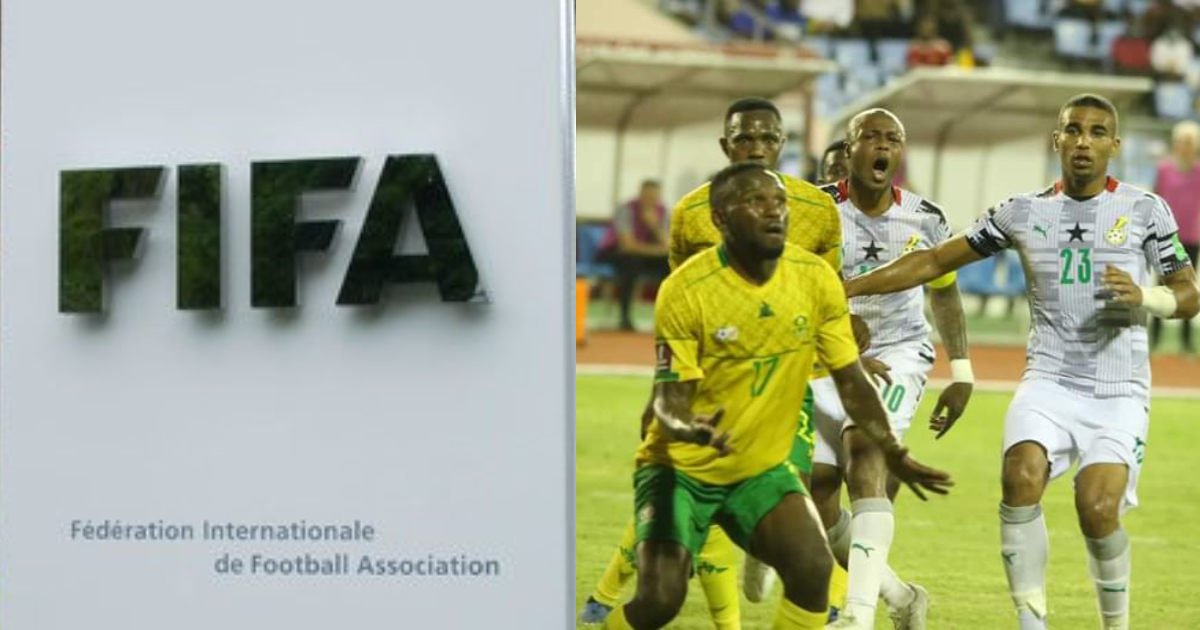 We will review the game - FIFA confirms receipt of South Africa's complaint